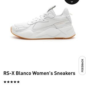 PUMA RS-X Blanco Women's Sneakers (Size 7 fits like a Size 6)